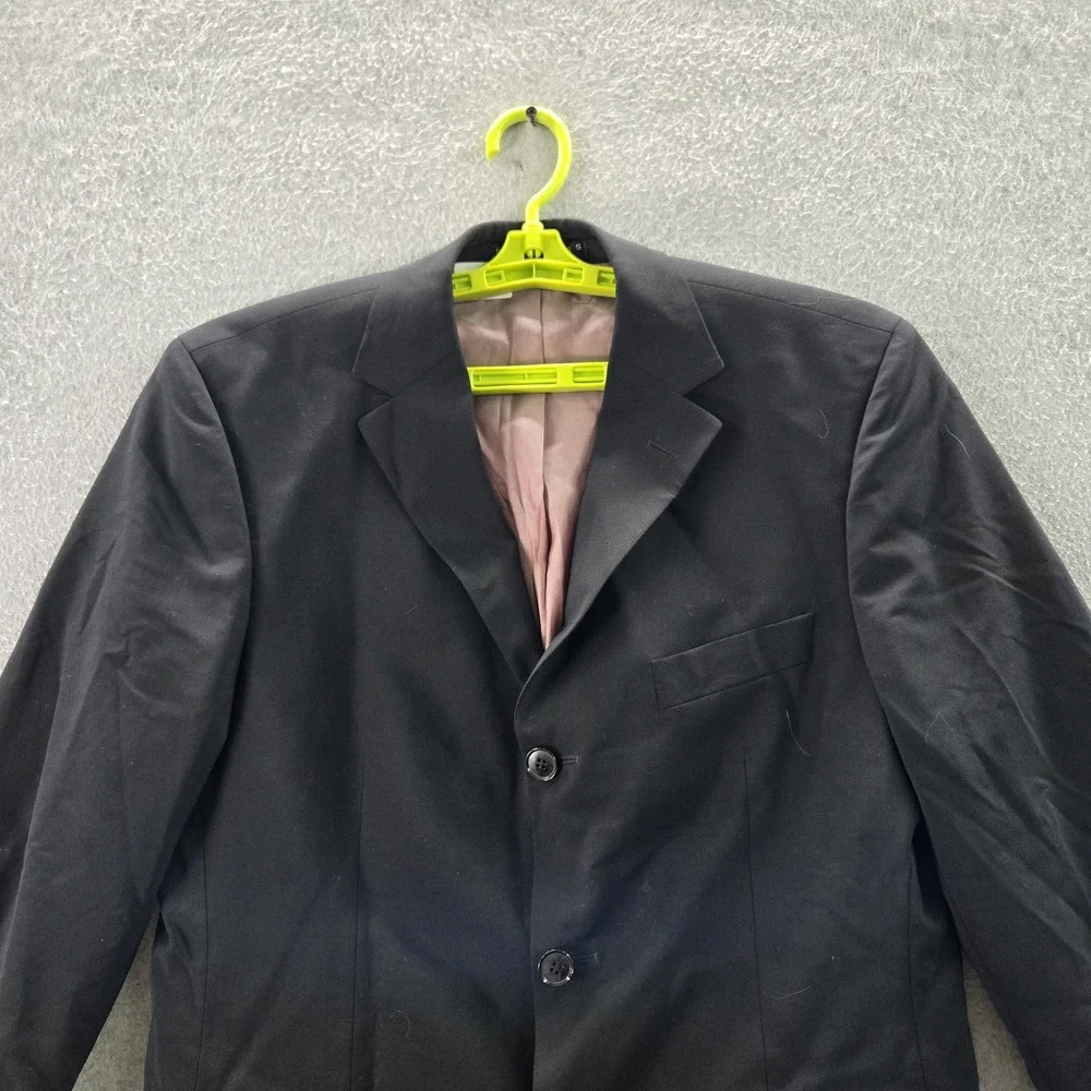 Hugo Boss Men Blazer 36S Black Button‎ Long Sleeve